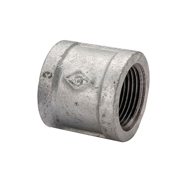 Thrifco Plumbing 1/8 Galvanized Coupling 9218017 - main